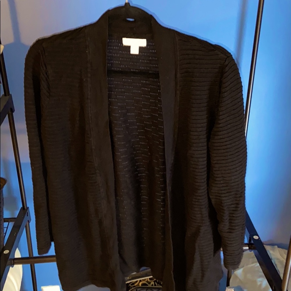 Black knitted Sweater